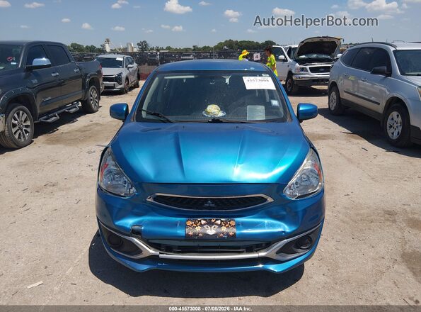 ML32A3HJ7LH003183 2020 MITSUBISHI MIRAGE Blue ხელსაწყოთა პანელის ხედი