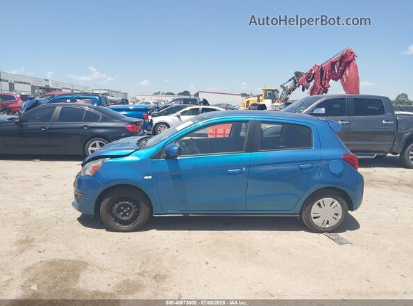 ML32A3HJ7LH003183 2020 MITSUBISHI MIRAGE Blue სალონის 360-გრადუსიანი ხედი