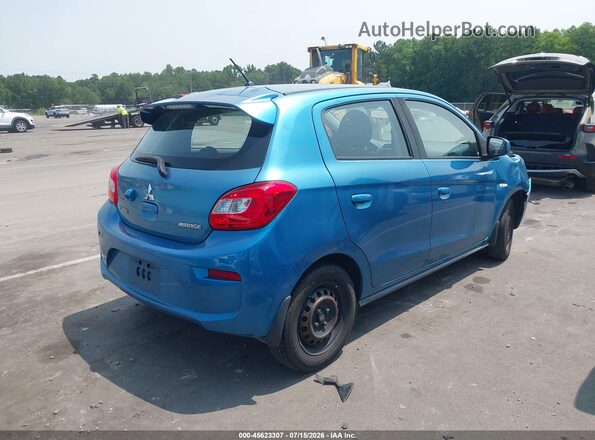 ML32A3HJ8JH003738 2018 MITSUBISHI MIRAGE Blue უკანა მარჯვენა
