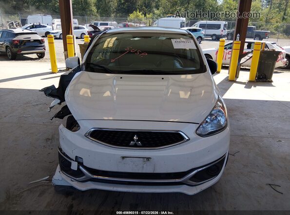 ML32A3HJ8KH011050 2019 MITSUBISHI MIRAGE White Rear interior view