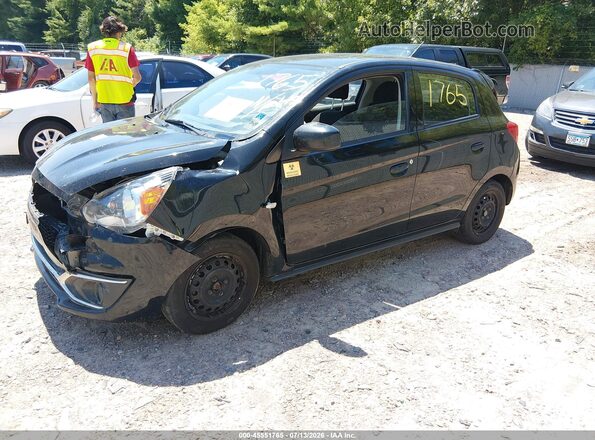 ML32A3HJ8KH013090 2019 MITSUBISHI MIRAGE Black Front left