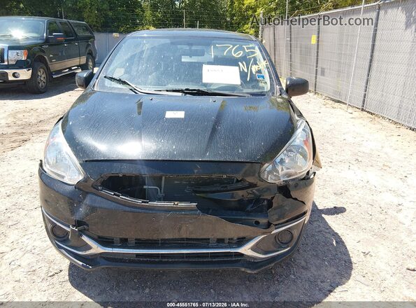 ML32A3HJ8KH013090 2019 MITSUBISHI MIRAGE Black Instrument cluster view
