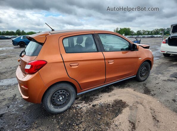 ML32A3HJ8LH003452 2020 MITSUBISHI MIRAGE Orange Задня права чверть