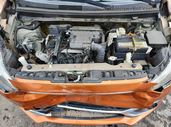 ML32A3HJ8LH003452 2020 MITSUBISHI MIRAGE Orange Вид задньої частини салону