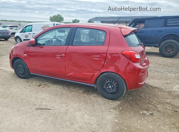 ML32A3HJ9HH007663 2017 MITSUBISHI MIRAGE Красный Задняя левая четверть