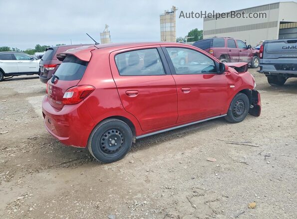 ML32A3HJ9HH007663 2017 MITSUBISHI MIRAGE Красный Задняя правая четверть