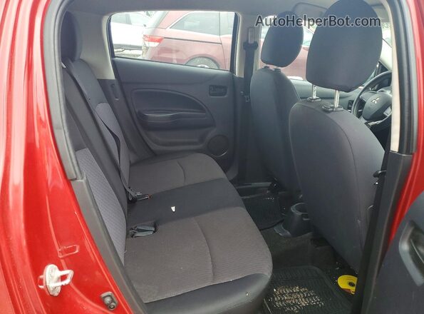ML32A3HJ9HH007663 2017 MITSUBISHI MIRAGE Красный Вид задних сидений