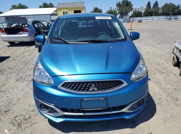 ML32A3HJ9HH020316 2017 MITSUBISHI MIRAGE Blue Вид спереду
