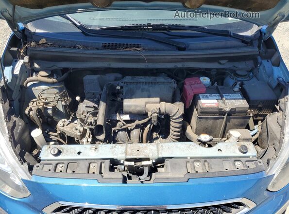 ML32A3HJ9HH020316 2017 MITSUBISHI MIRAGE Blue Вид задньої частини салону