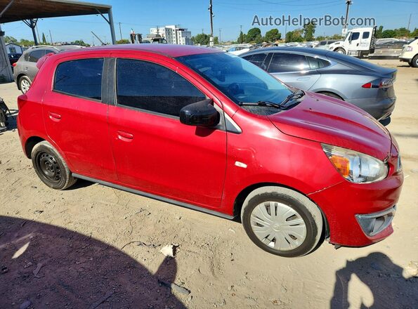 ML32A3HJ9JH002775 2018 MITSUBISHI MIRAGE Red წინა მარჯვენა