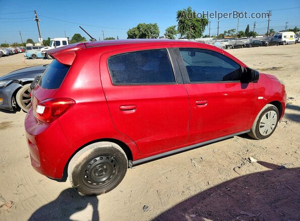 ML32A3HJ9JH002775 2018 MITSUBISHI MIRAGE Red უკანა მარჯვენა