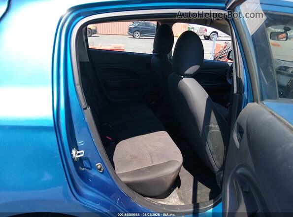 ML32A3HJ9JH009502 2018 MITSUBISHI MIRAGE Blue Вид наклейки з VIN-кодом