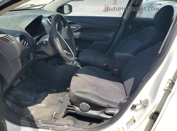 ML32A3HJ9KH000283 2019 MITSUBISHI MIRAGE White Սալոնի դիմացի տեսք