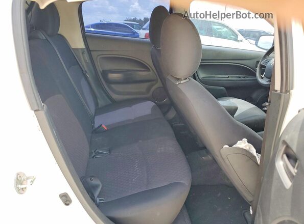 ML32A3HJ9KH000283 2019 MITSUBISHI MIRAGE White Հետևի նստատեղերի տեսք