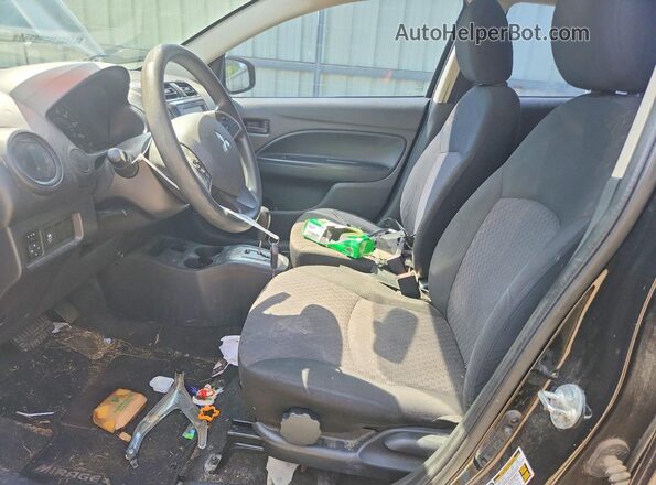 ML32A3HJ9LH005842 2020 MITSUBISHI MIRAGE Black Front interior view
