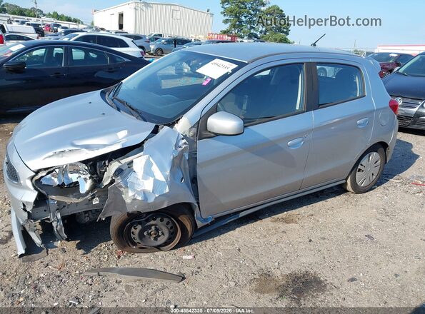 ML32A3HJXHH012306 2017 MITSUBISHI MIRAGE Silver Vista frontal