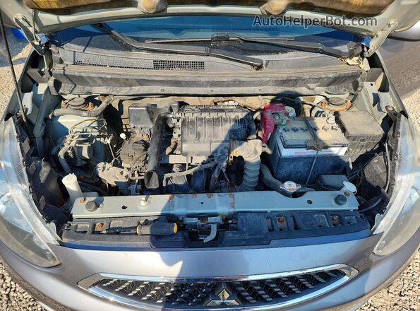 ML32A3HJXJH002056 2018 MITSUBISHI MIRAGE Gray უკანა სალონის ხედი
