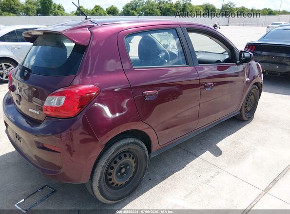 ML32A3HJXKH008828 2019 MITSUBISHI MIRAGE Burgundy Հետևի աջ