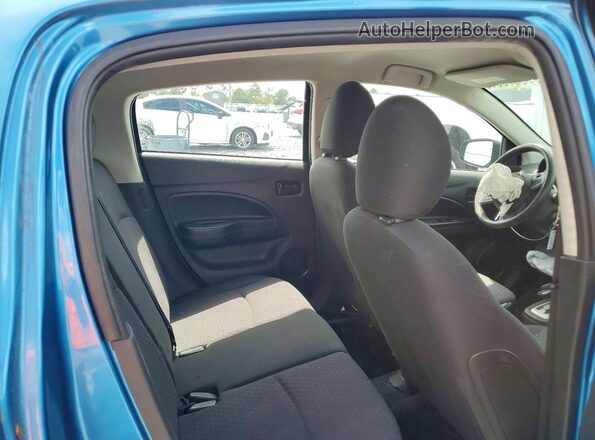 ML32A3HJXLH009432 2020 MITSUBISHI MIRAGE Blue Հետևի նստատեղերի տեսք