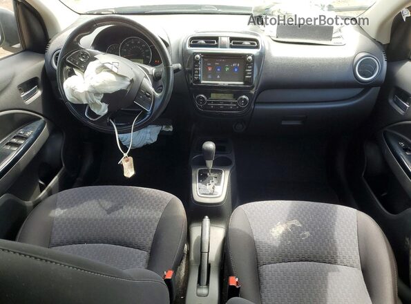ML32A4HJ1HH000230 2017 MITSUBISHI MIRAGE White Вид панелі приладів