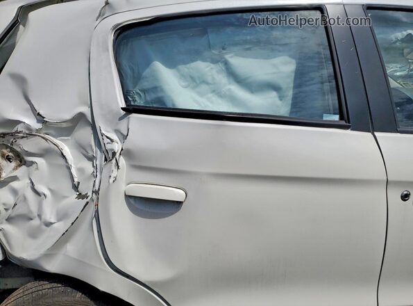 ML32A4HJ1HH000230 2017 MITSUBISHI MIRAGE White Вид задніх сидінь
