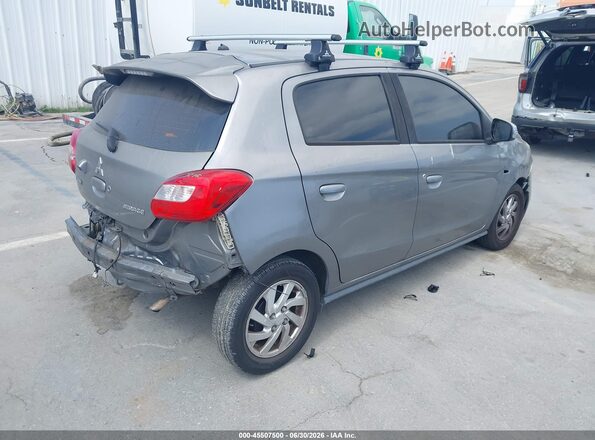 ML32A4HJ1JH002811 2018 MITSUBISHI MIRAGE Gray Tył prawy
