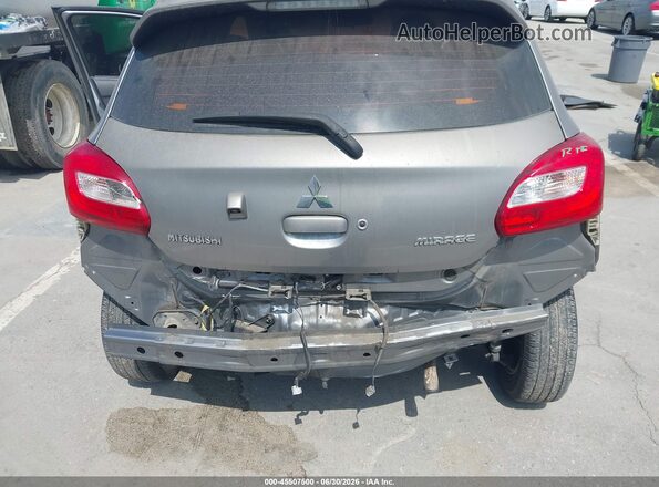 ML32A4HJ1JH002811 2018 MITSUBISHI MIRAGE Gray Widok z przodu