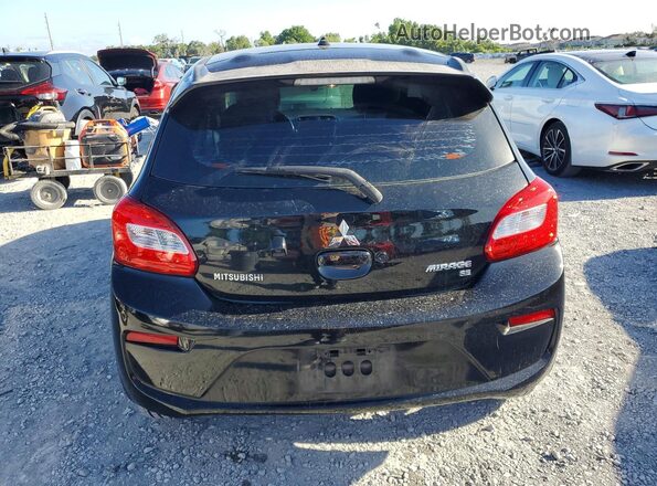 ML32A4HJ2HH021197 2017 MITSUBISHI MIRAGE Black უკანა ხედი