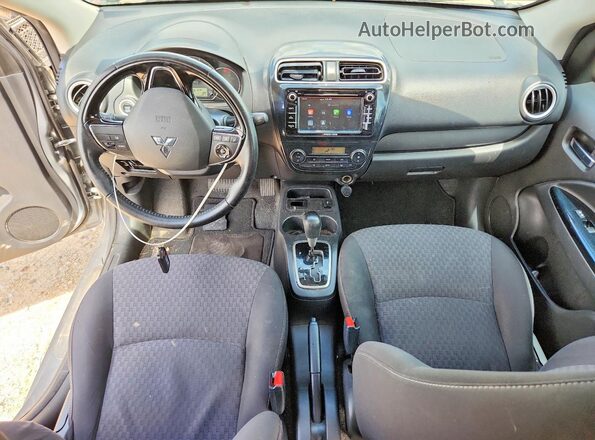 ML32A4HJ4JH011874 2018 MITSUBISHI MIRAGE Gray Vista del salpicadero