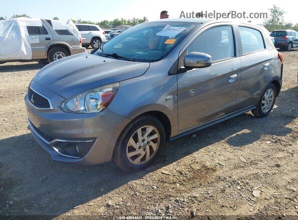 ML32A4HJ5HH000487 2017 MITSUBISHI MIRAGE Gray Vista tres cuartos delantera izquierda