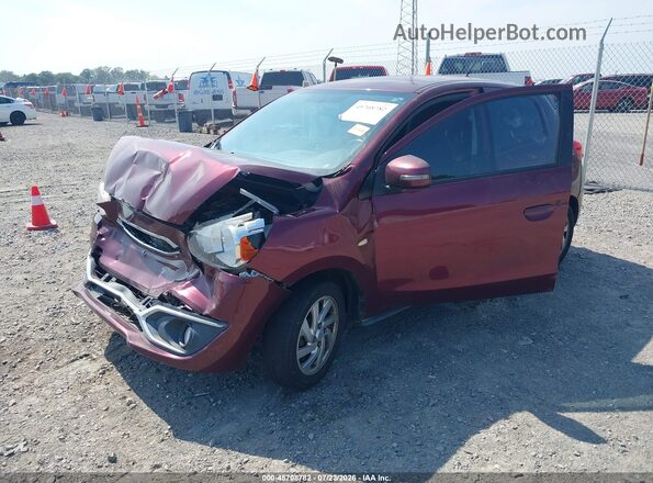ML32A4HJ5HH012008 2017 MITSUBISHI MIRAGE Purple Առջևի ձախ երեք քառորդ տեսարան