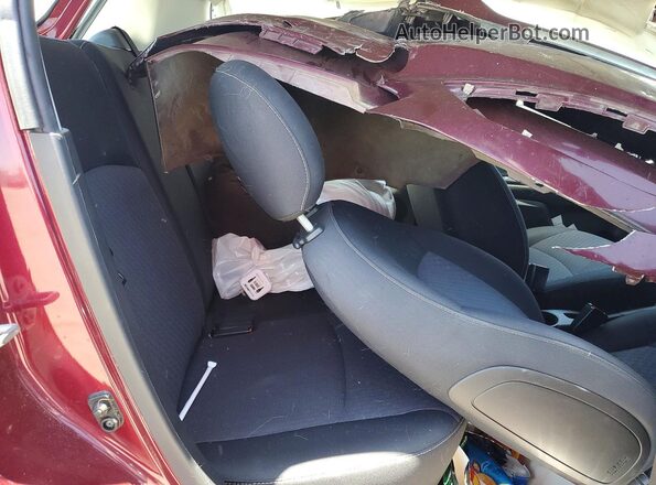 ML32A4HJ5HH020822 2017 MITSUBISHI MIRAGE Maroon Vista de los asientos traseros