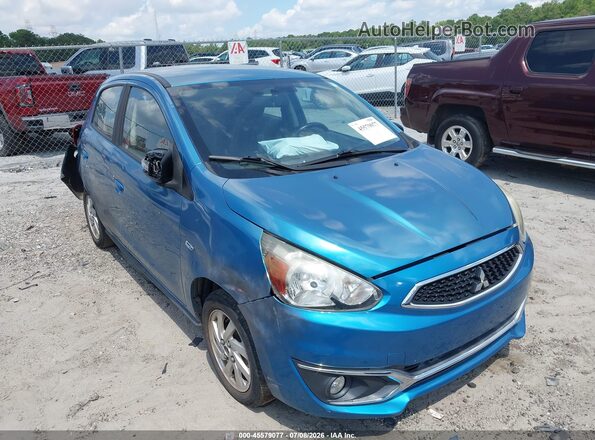 ML32A4HJ8HH015176 2017 MITSUBISHI MIRAGE Light Blue Front view