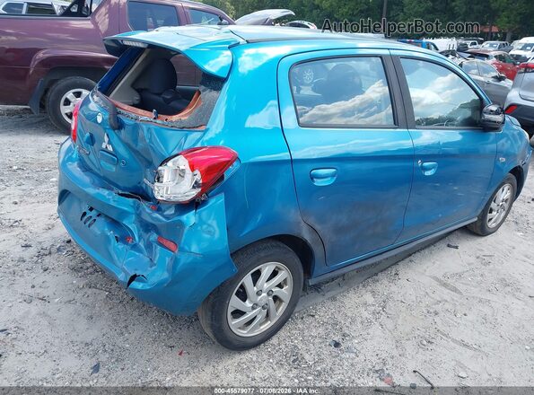 ML32A4HJ8HH015176 2017 MITSUBISHI MIRAGE Light Blue Rear right