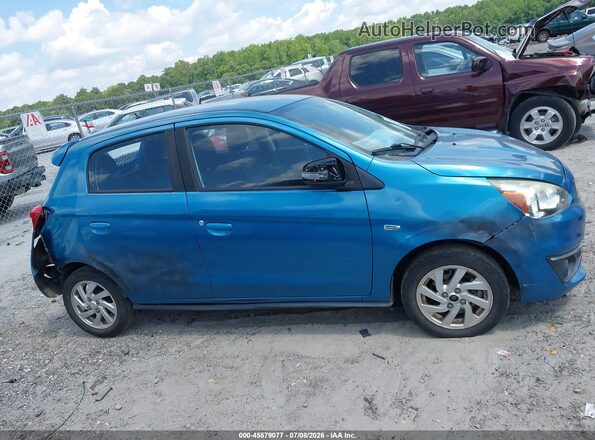 ML32A4HJ8HH015176 2017 MITSUBISHI MIRAGE Light Blue Rear interior view