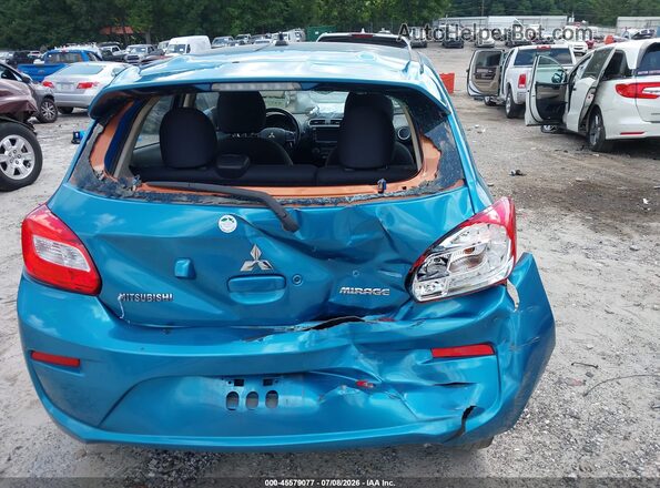 ML32A4HJ8HH015176 2017 MITSUBISHI MIRAGE Light Blue 