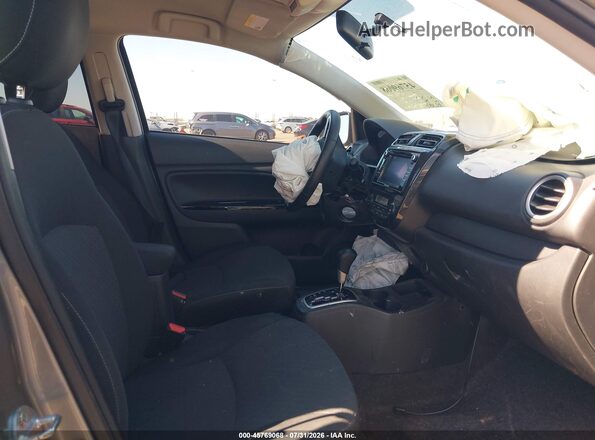 ML32A4HJ8HH016974 2017 MITSUBISHI MIRAGE Gray Սալոնի դիմացի տեսք
