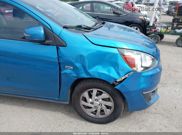 ML32A4HJ9HH006311 2017 MITSUBISHI MIRAGE Blue Front view