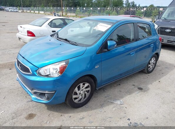 ML32A4HJ9HH006311 2017 MITSUBISHI MIRAGE Blue Front left