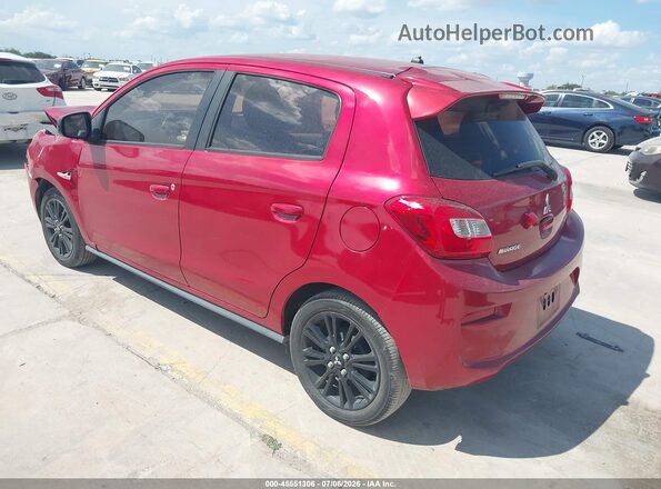 ML32A5HJ0LH009385 2020 MITSUBISHI MIRAGE Red Rear left
