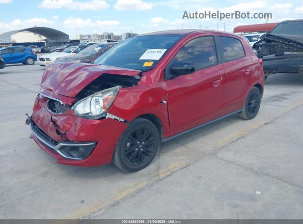 ML32A5HJ0LH009385 2020 MITSUBISHI MIRAGE Red Front left