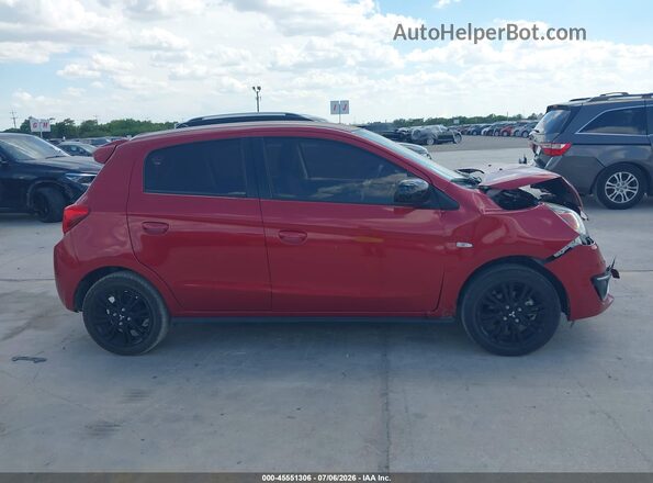 ML32A5HJ0LH009385 2020 MITSUBISHI MIRAGE Red Rear interior view