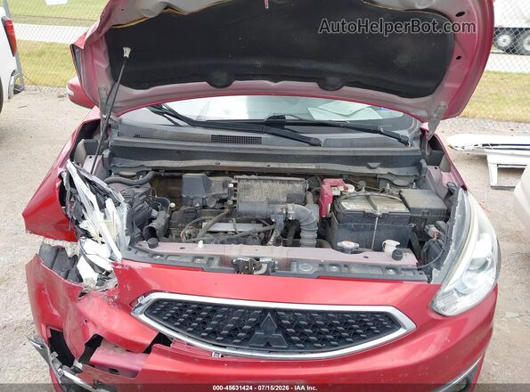 ML32A5HJ1KH003139 2019 MITSUBISHI MIRAGE Красный Вид сзади