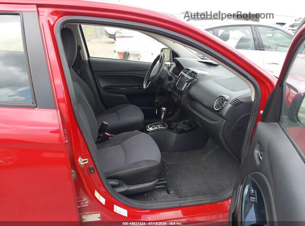 ML32A5HJ1KH003139 2019 MITSUBISHI MIRAGE Красный Вид салона спереди