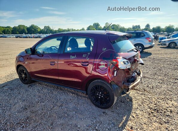 ML32A5HJ2KH015929 2019 MITSUBISHI MIRAGE Maroon Tył lewy