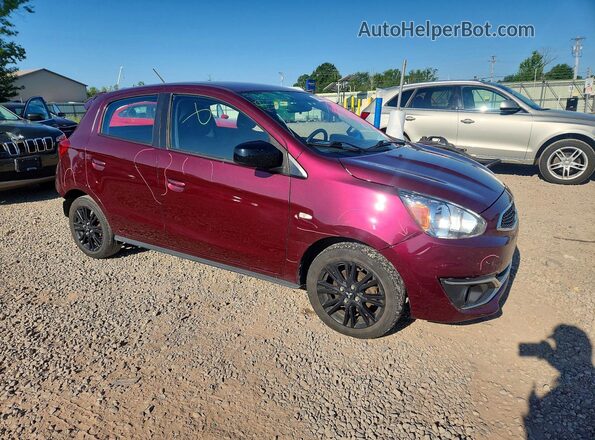 ML32A5HJ2KH015929 2019 MITSUBISHI MIRAGE Maroon Przód prawy