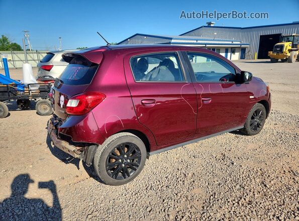 ML32A5HJ2KH015929 2019 MITSUBISHI MIRAGE Maroon Tył prawy