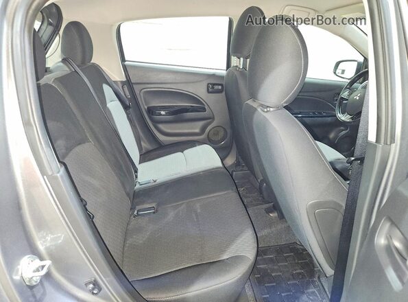 ML32A5HJ3HH013518 2017 MITSUBISHI MIRAGE Silver Հետևի նստատեղերի տեսք
