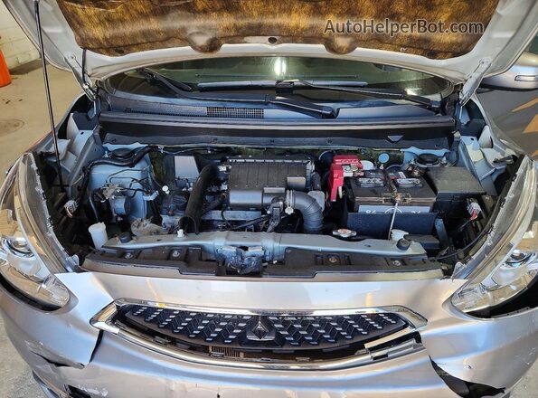 ML32A5HJ3HH013518 2017 MITSUBISHI MIRAGE Silver Սալոնի հետևի տեսք