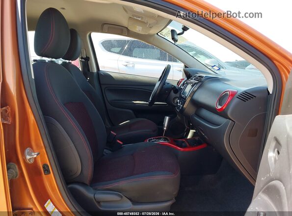 ML32A5HJ3KH002509 2019 MITSUBISHI MIRAGE Orange Front interior view
